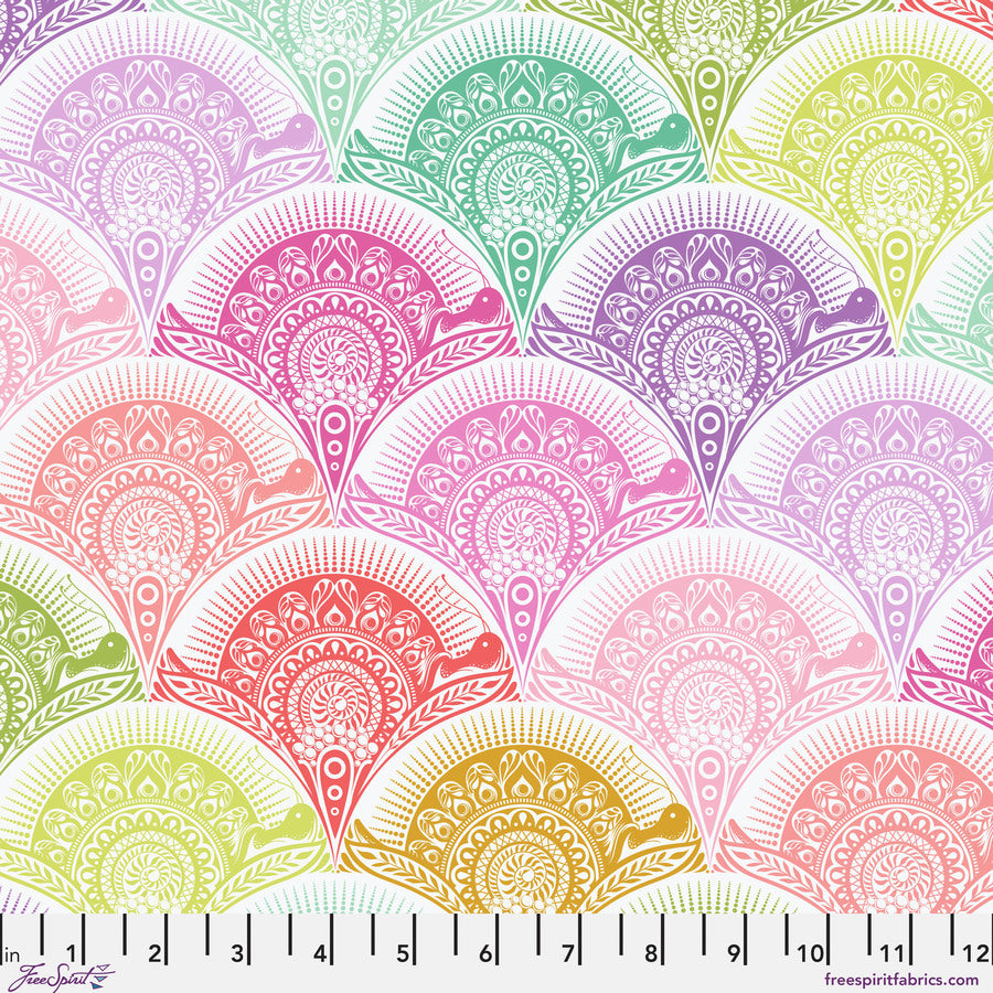 Prince Charming Deja Vu - Tula Pink - Snail Scallop - Sugar Rush - PWTP277.SugarRush