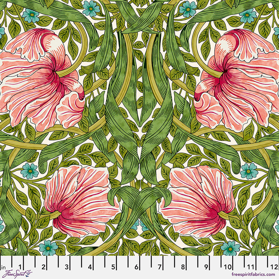 Bedford Park by Morris & Co - Pimpernel - Green - PWWM024.GREEN