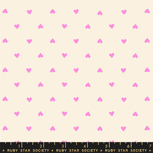 Trinketry by Melody Miller for Ruby Star Society - Hearts in Neon Rose- RS0091-22