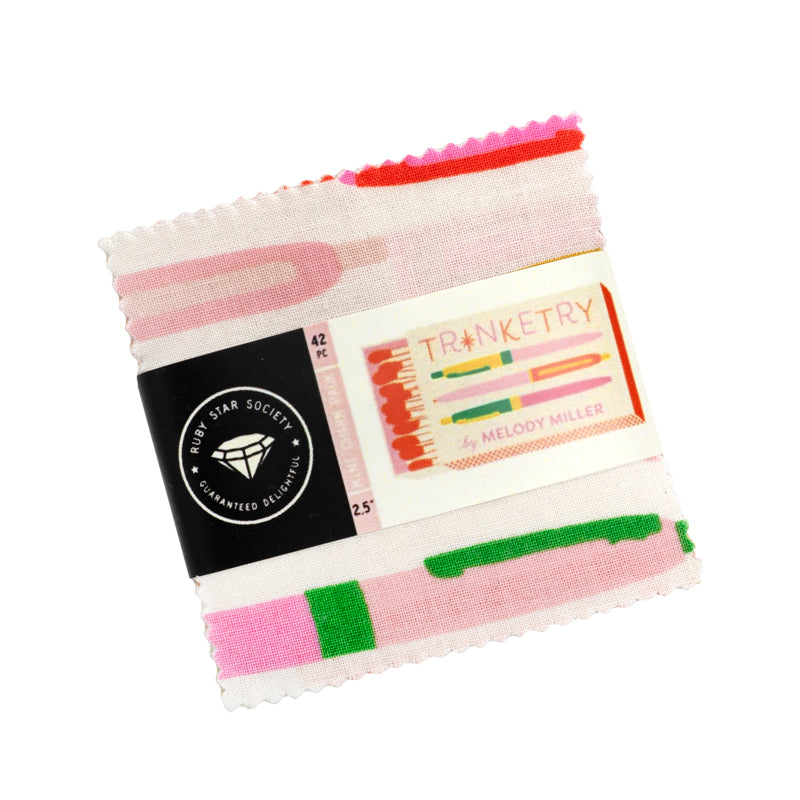 Trinketry by Melody Miller for Ruby Star Society - *MINI* Charm Pack - RS0109MC