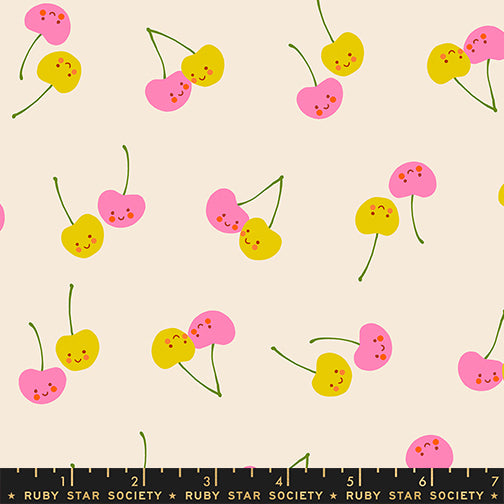 Trinketry by Melody Miller for Ruby Star Society - Cherry Friends - Natural -  RS0112-11