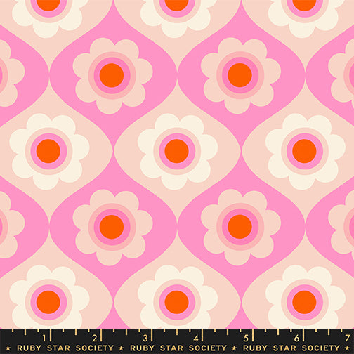 Trinketry by Melody Miller for Ruby Star Society - Floral - Flamingo - RS0114-17