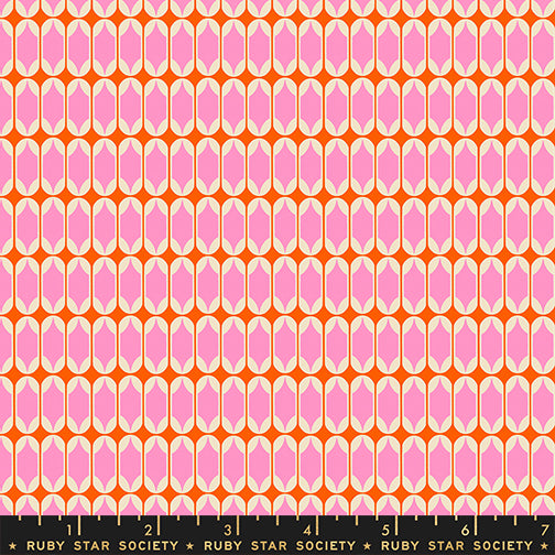 Trinketry by Melody Miller for Ruby Star Society - Geometric Matchbook - Flamingo - RS0115-12