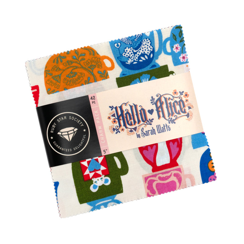 Hello Alice by Sarah Watts for Ruby Star Society - Charm Pack - RS 2120PP
