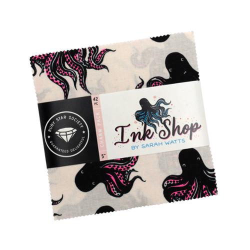 Ink Shop Charm Pack by Sarah Watts for Ruby Star Society
