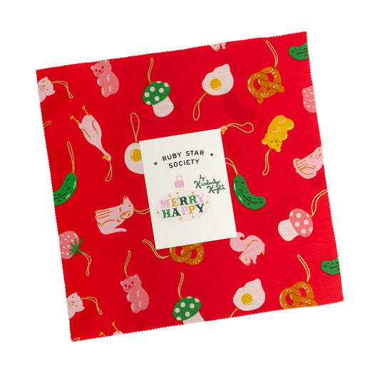 Merry Happy by Kimberly Kight for Ruby Star Society - 10" Layer Cake