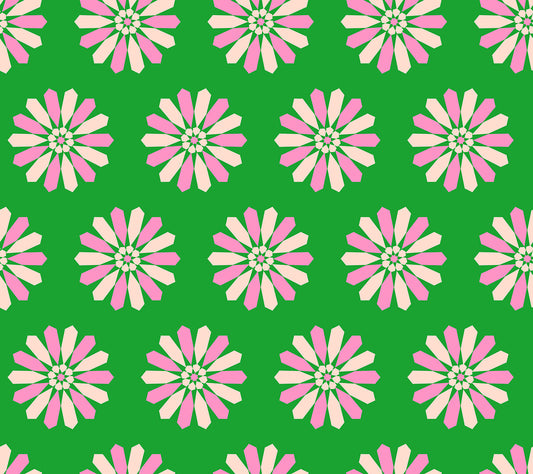 Sparkle Mart Freshly Picked Deep Verdant fabric by Melody Miller for Ruby Star Society