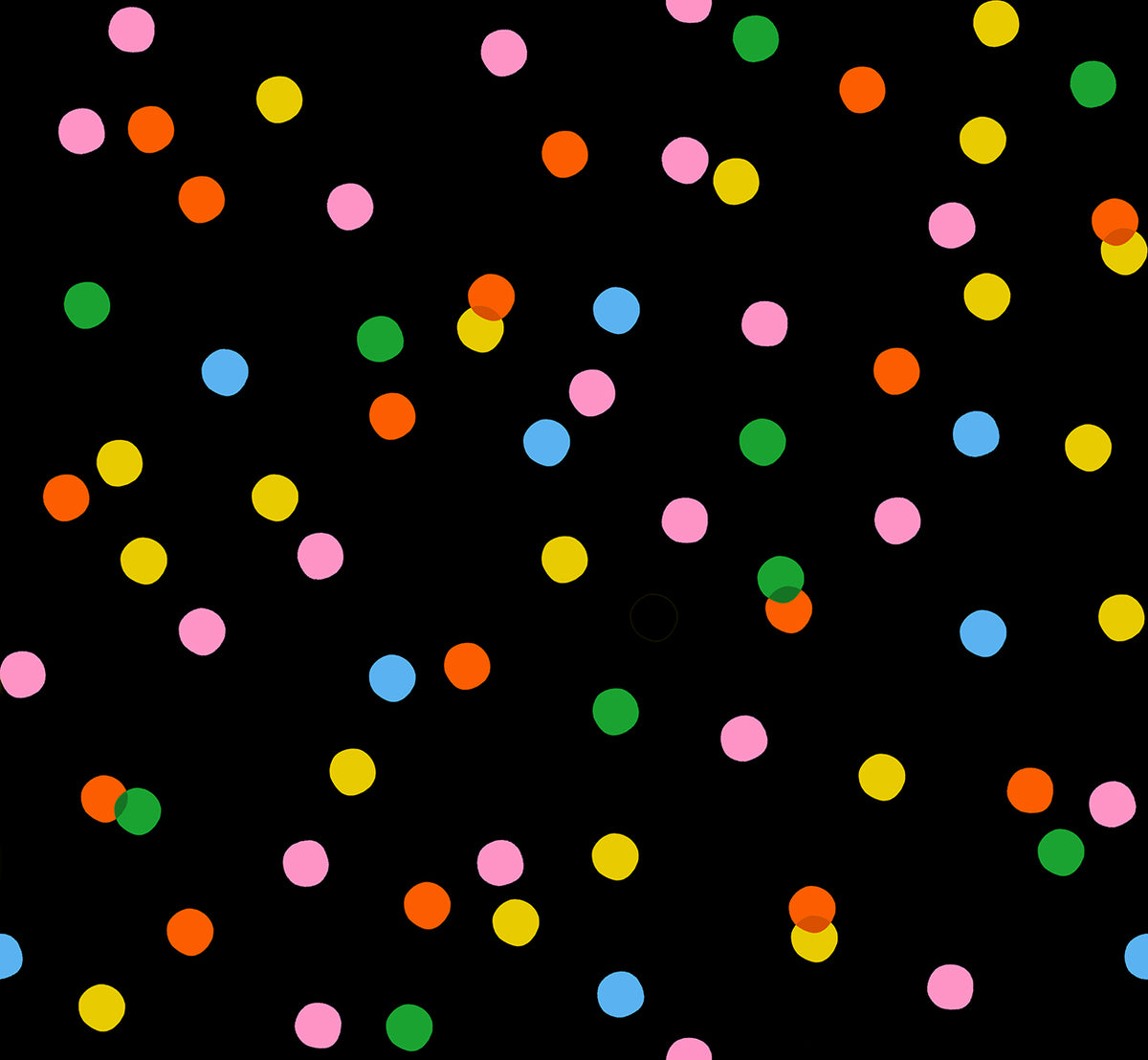 Sparkle Mart Spritz Black fabric by Melody Miller for Ruby Star Society
