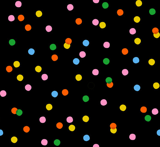 Sparkle Mart Spritz Black fabric by Melody Miller for Ruby Star Society