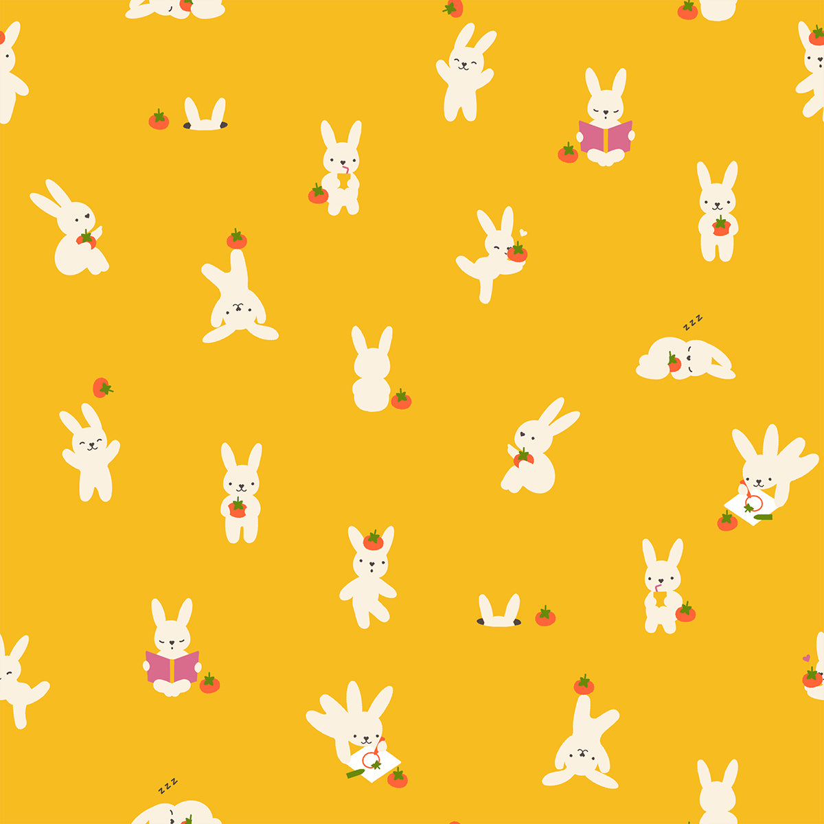 Persimmon by Rashida Coleman Hale for Ruby Star Society - Bun E & Simmy - Dandelion - RS1118-13