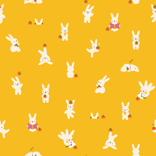 Persimmon by Rashida Coleman Hale for Ruby Star Society - Bun E & Simmy - Dandelion - RS1118-13