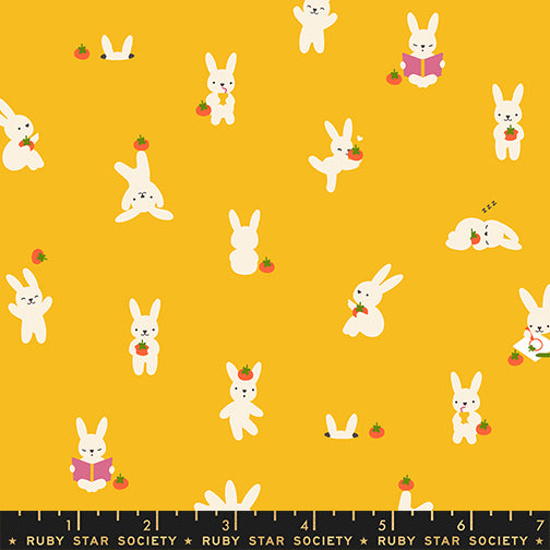 Persimmon by Rashida Coleman Hale for Ruby Star Society - Bun E & Simmy - Dandelion - RS1118-13