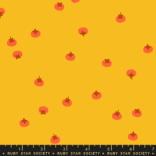 Persimmon by Rashida Coleman Hale for Ruby Star Society - Persimmons - Dandelion - RS1120-12