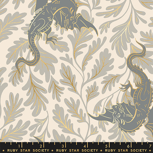 Fireglow - Dragon Lair Metallic - Oyster - SKU:RS2132-11M