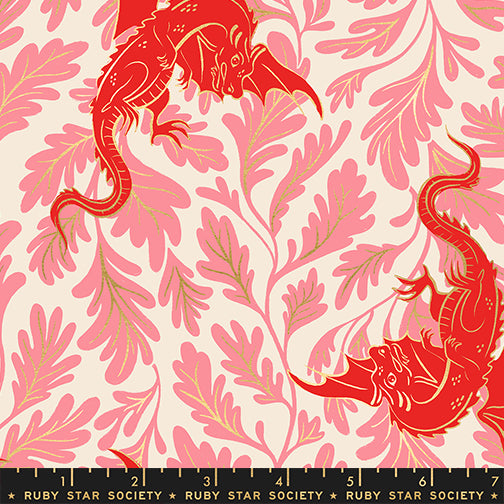 Fireglow - Dragon Lair Metallic - Dark Ruby - SKU:RS2132-12M