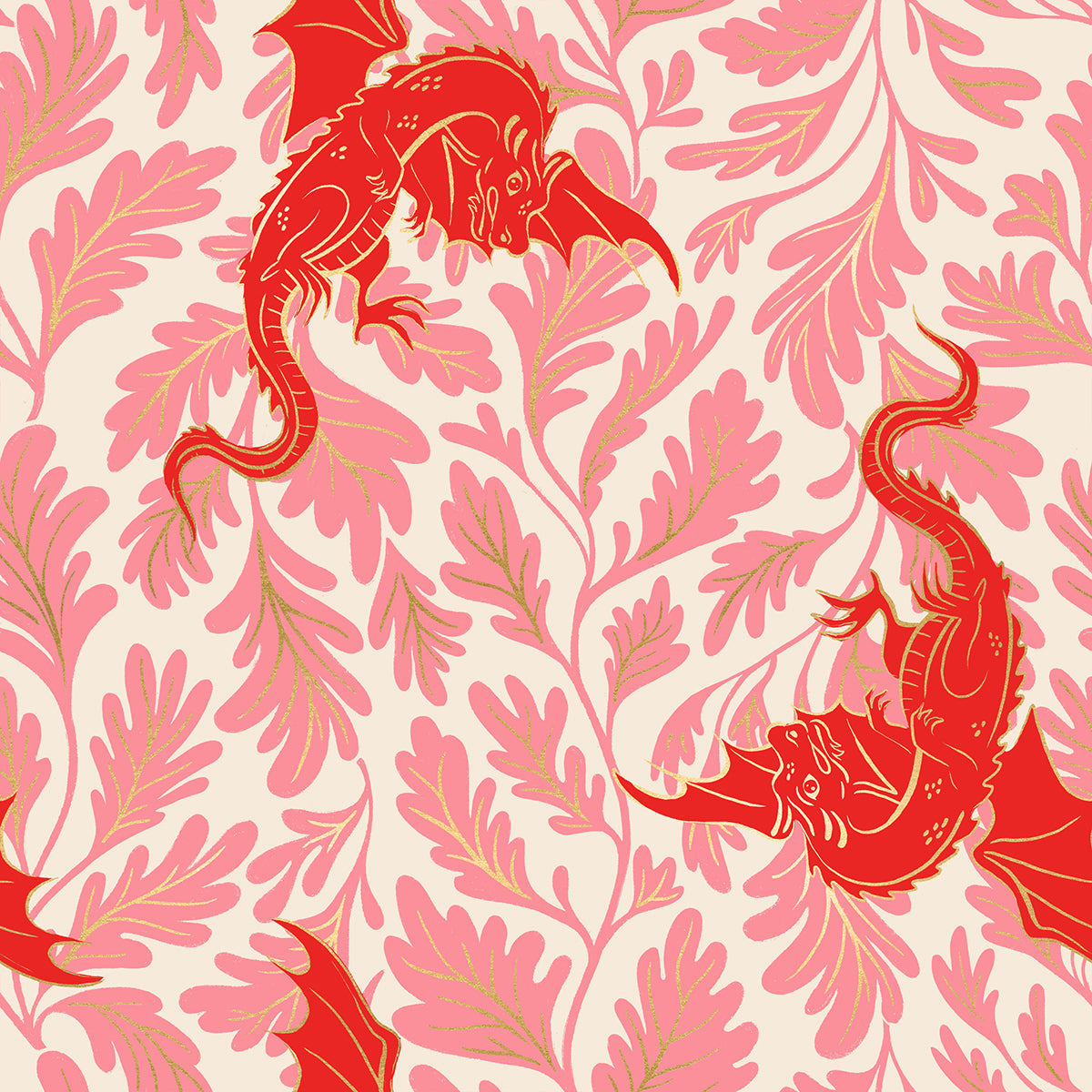 Fireglow - Dragon Lair Metallic - Dark Ruby - SKU:RS2132-12M