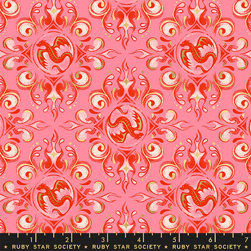 Fireglow - Emblem - Dark Ruby Metallic - SKU:RS2136-12M
