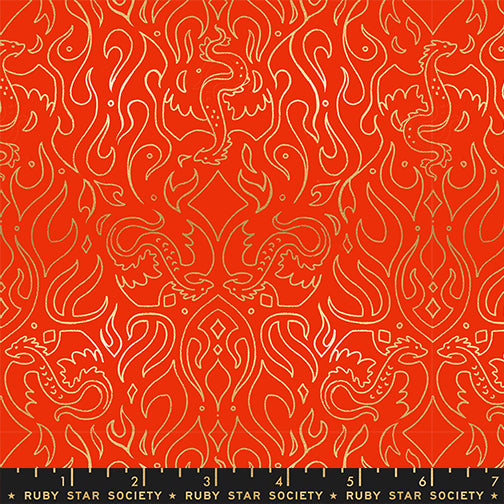 Fireglow - Scribe - Dark Ruby Metallic - SKU:RS2137-12M