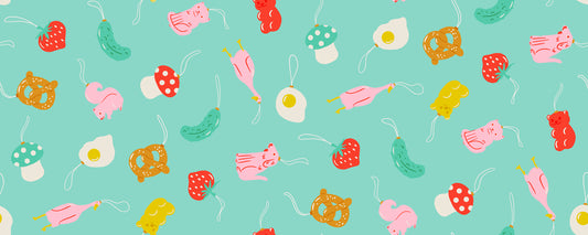 Merry Happy by Kimberly Kight for Ruby Star Society - Find the Pickle - Frost - RS3097-14