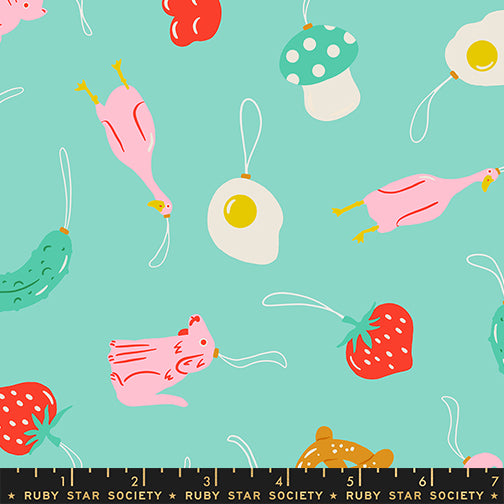 Merry Happy by Kimberly Kight for Ruby Star Society - Find the Pickle - Frost - RS3097-14