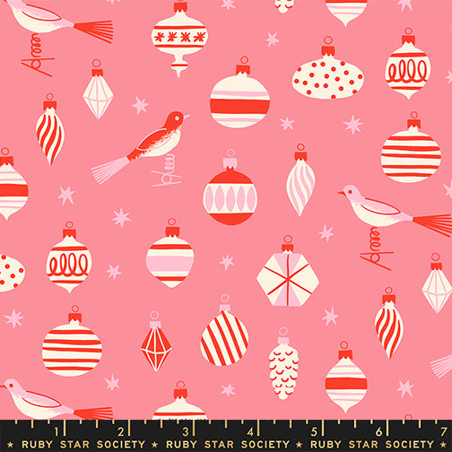 Merry Happy by Kimberly Kight for Ruby Star Society - Baubles - Sorbet - RS3098-11