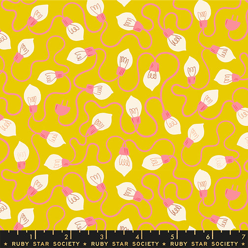 Merry Happy by Kimberly Kight for Ruby Star Society - High Strung - Golden Hour Metallic - RS3101-14M