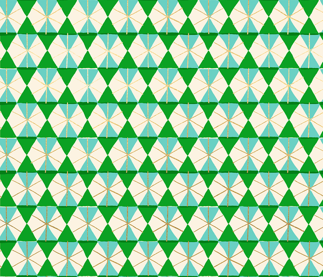 Merry Happy by Kimberly Kight for Ruby Star Society - Happy Hexie - Verdant - RS102-16M