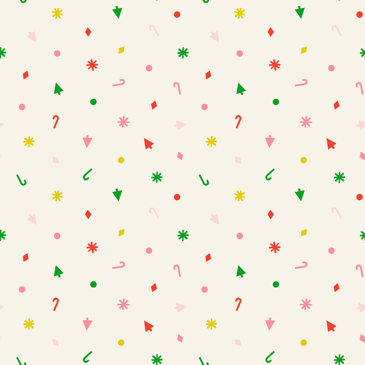 Merry Happy by Kimberly Kight for Ruby Star Society - Christmas Confetti - Multi - RS3103-12