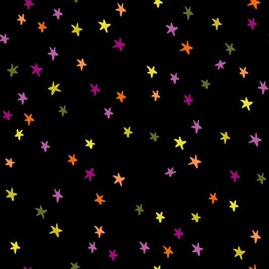 Freaky Familiars - Spooky Starry - Black - RS4109-98 - Ruby Star Society