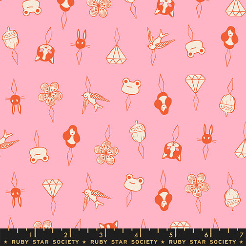 Thread Charms in Posy fabric from 1-800 Notion by Ruby Star Society