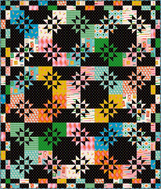 Split Star Quilt Pattern - Copper Kettle Quilt Company
