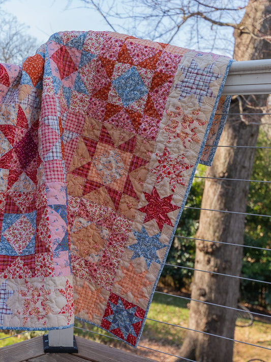 Stars over Fairview Avenue by Bari J - Quilt Kit