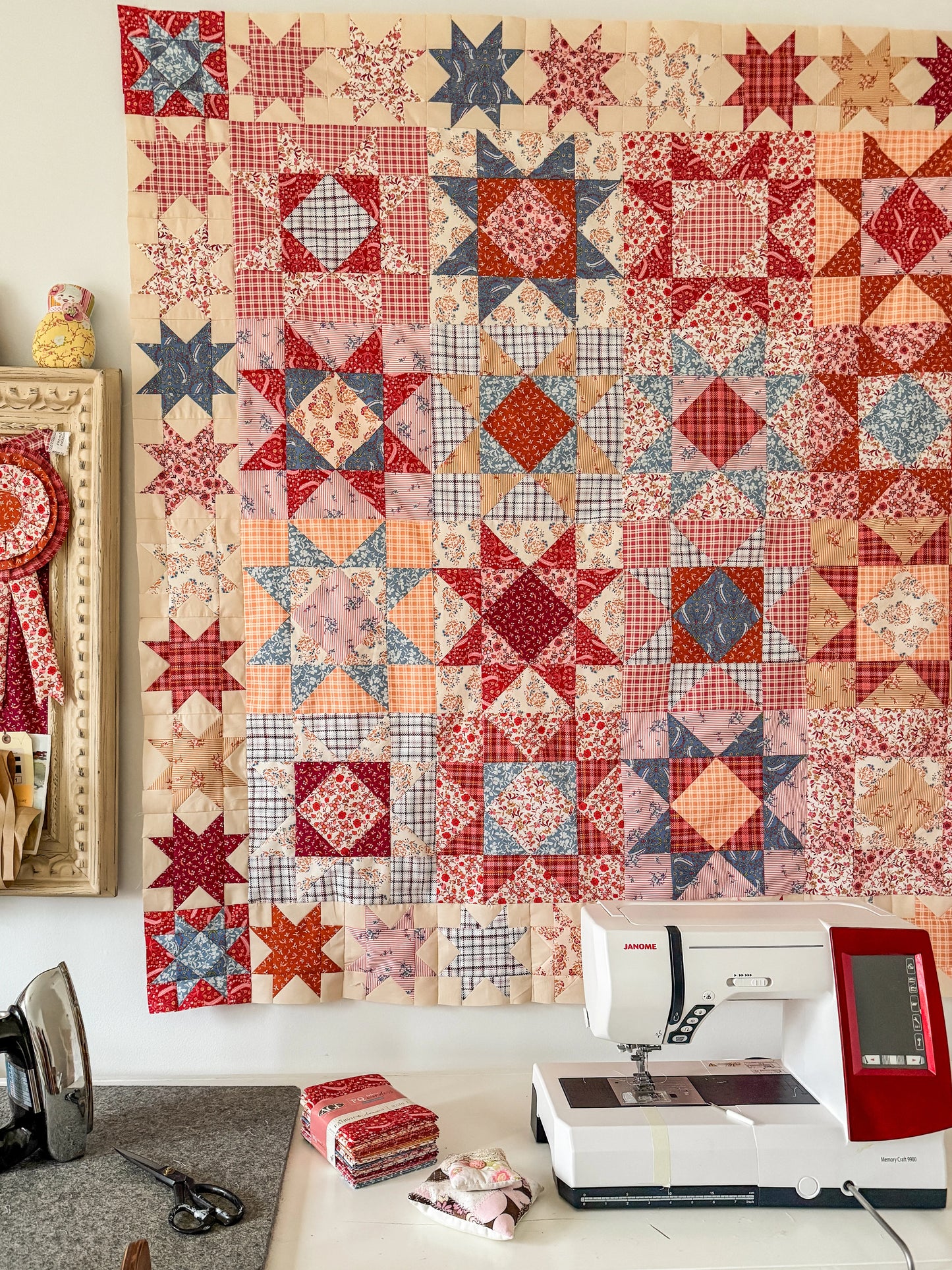 Stars over Fairview Avenue by Bari J - Quilt Kit