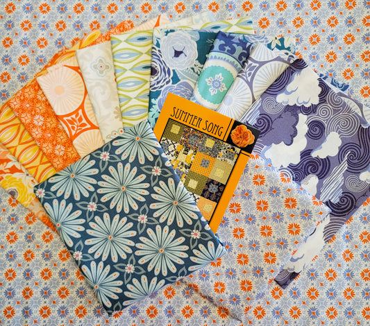 Summer Song Quilt Kit featuring Kate Spain Fabrics