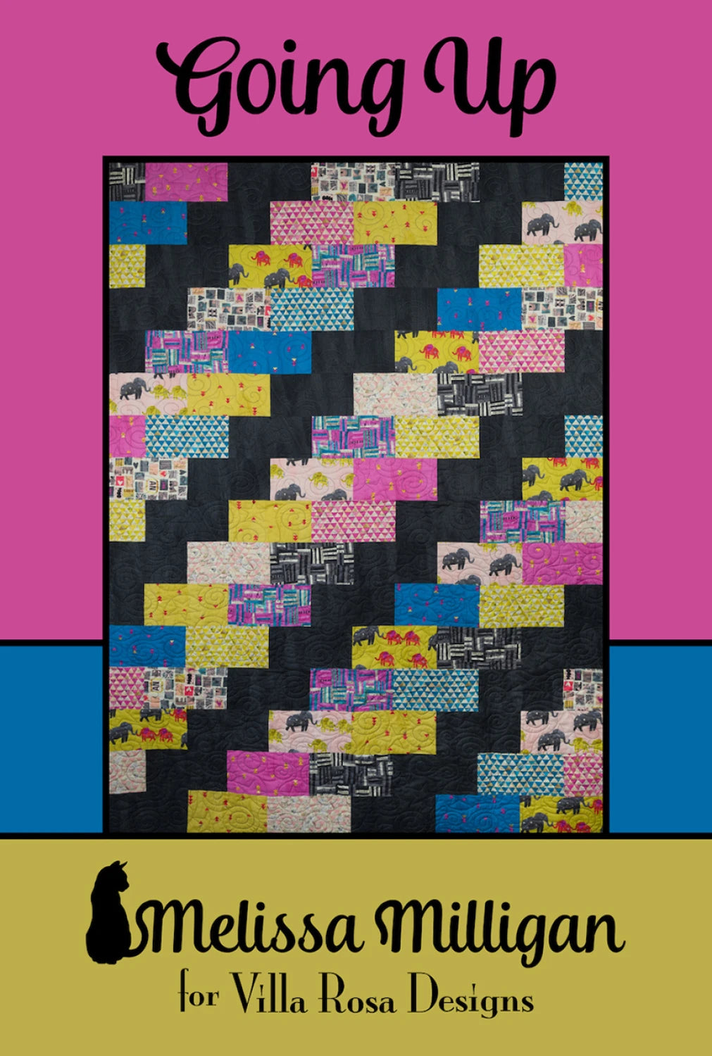 Going Up Quilt Pattern by Melissa Milligan for Villa Rosa Design