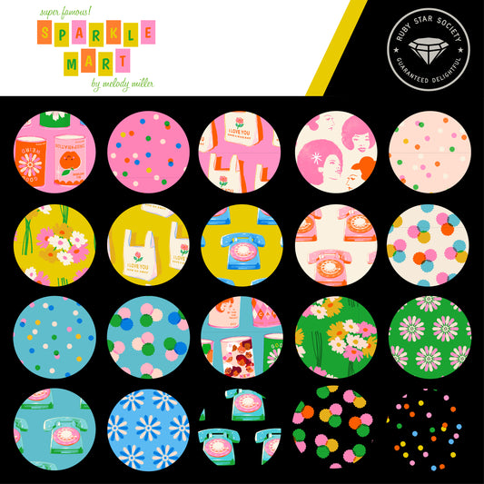 Sparkle Mart by Melody Miller for Ruby Star Society - Charm Pack - RS0116PP