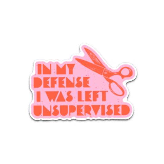 In My Defense - Sticker