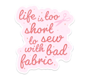 Life Is Too Short - Sticker